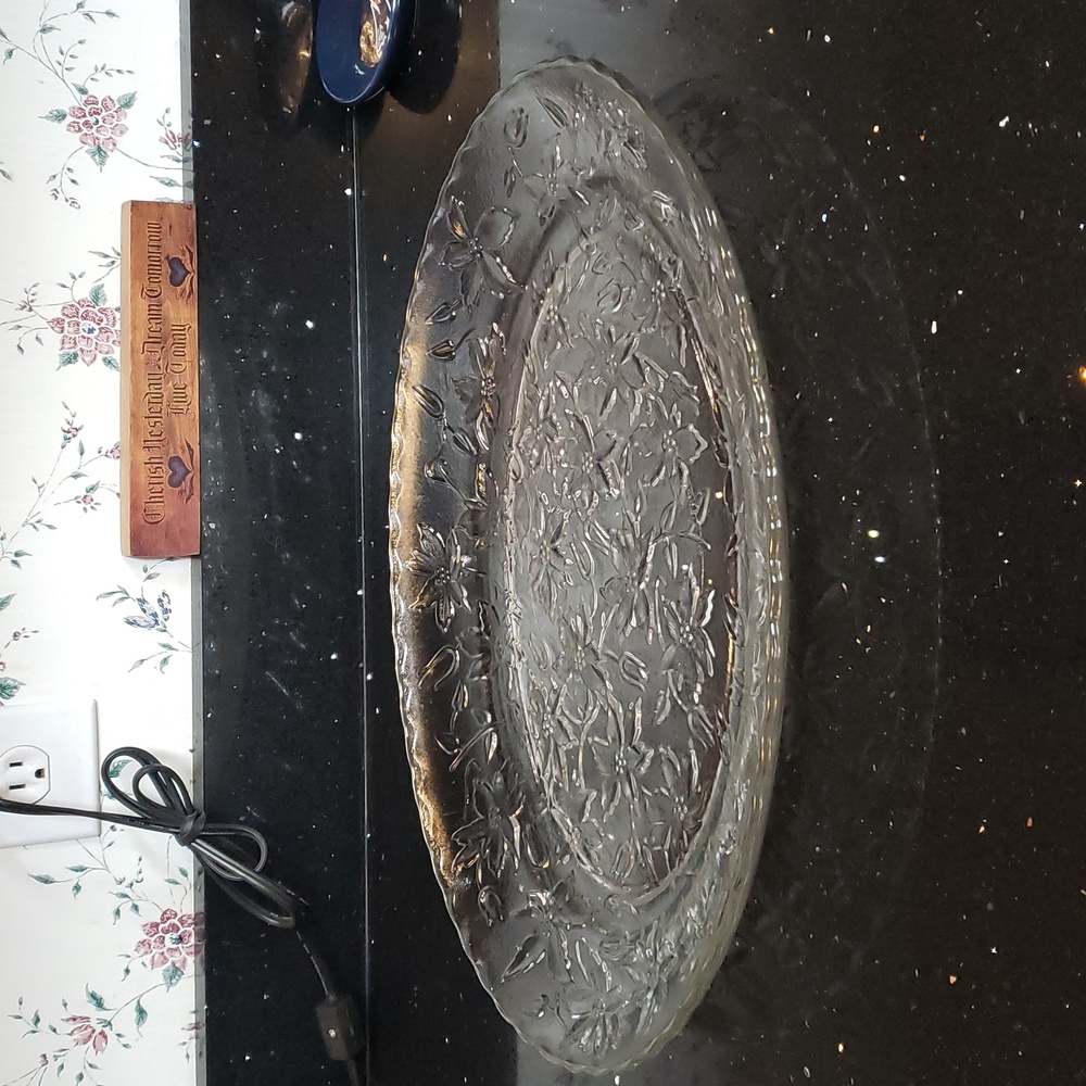 Princess House Fantasia 18"x13 1/2" Serving Tray